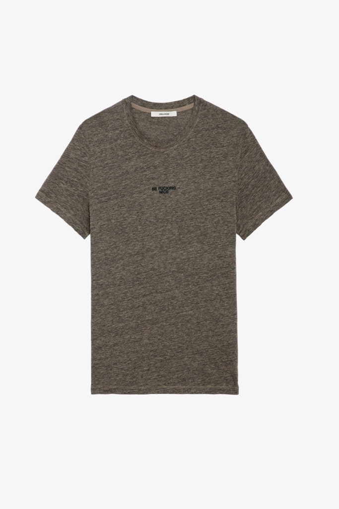 Shop Zadig & Voltaire Tommy T-shirt In Light Beige