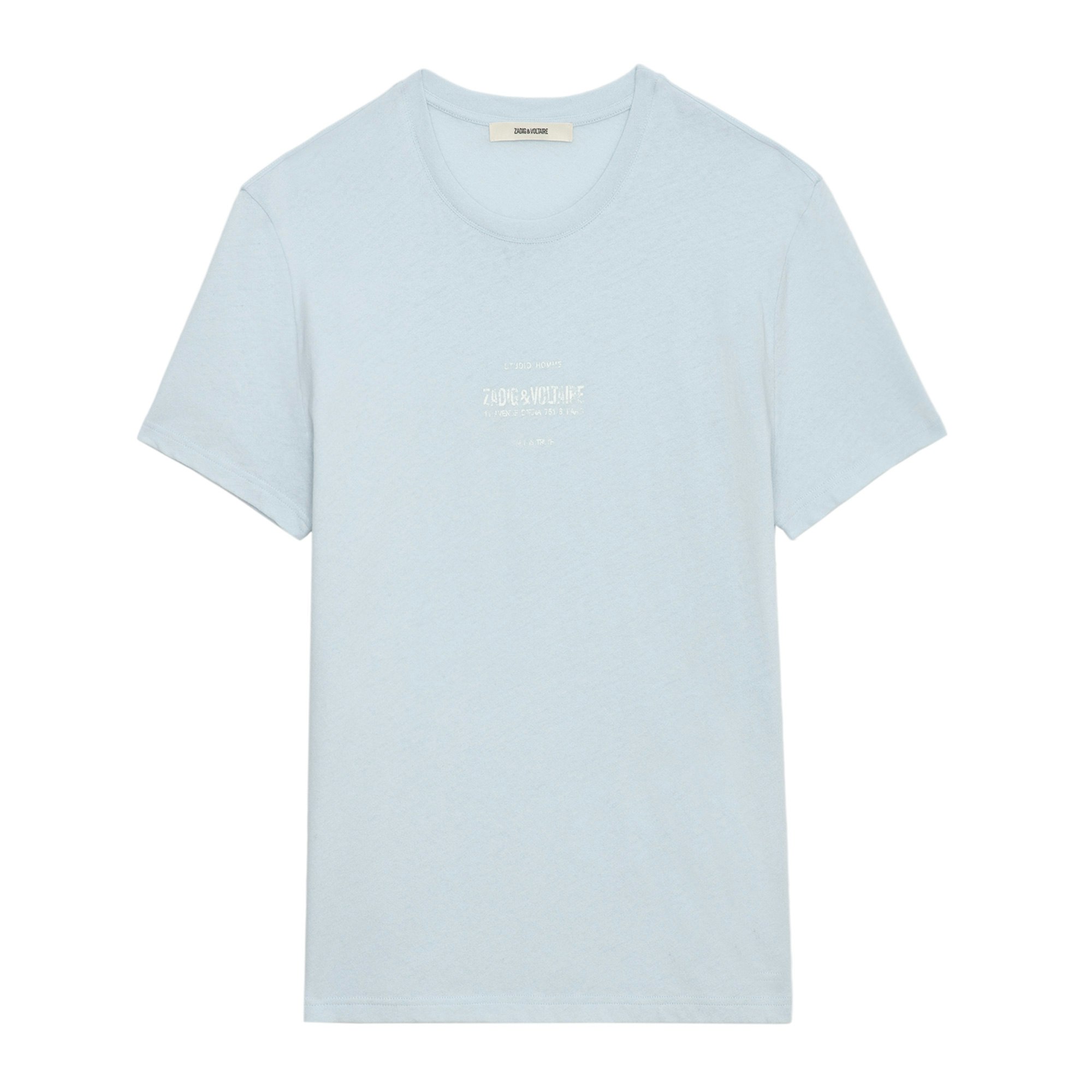 Zadig & Voltaire Jetty T-shirt In Blue