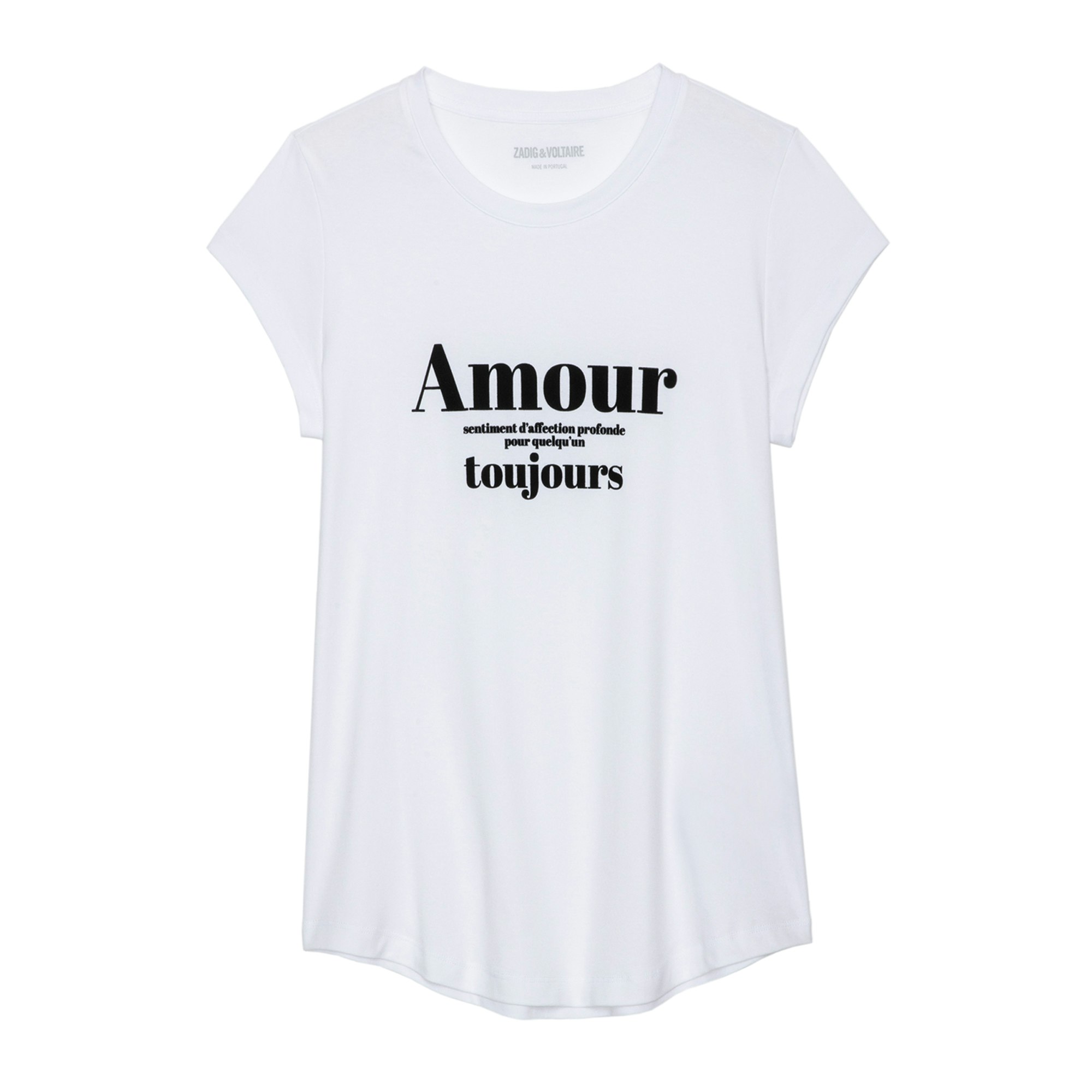 T shirt amour discount zadig et voltaire