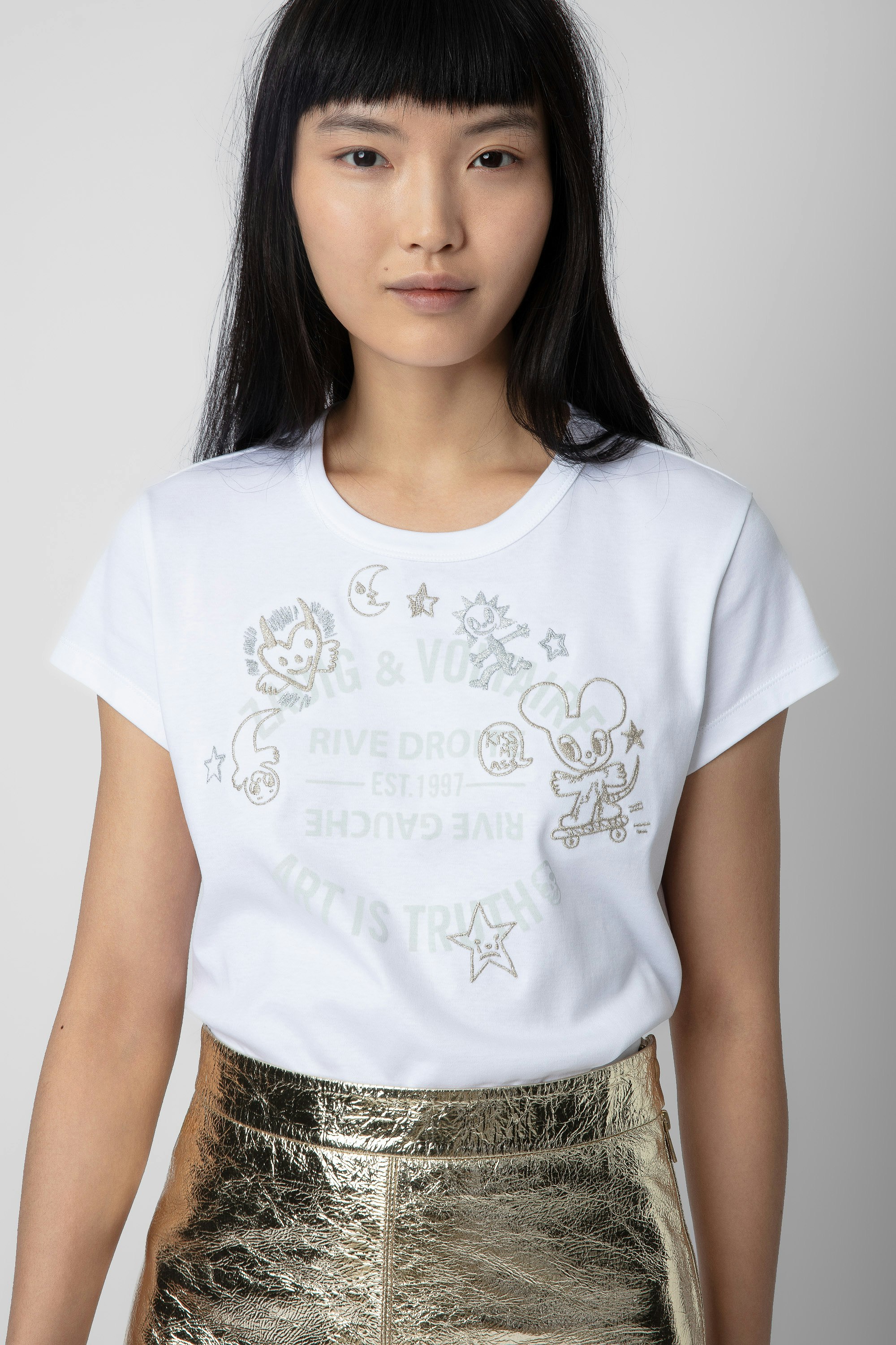 T-shirt Woop Wappen - Zadig & Voltaire