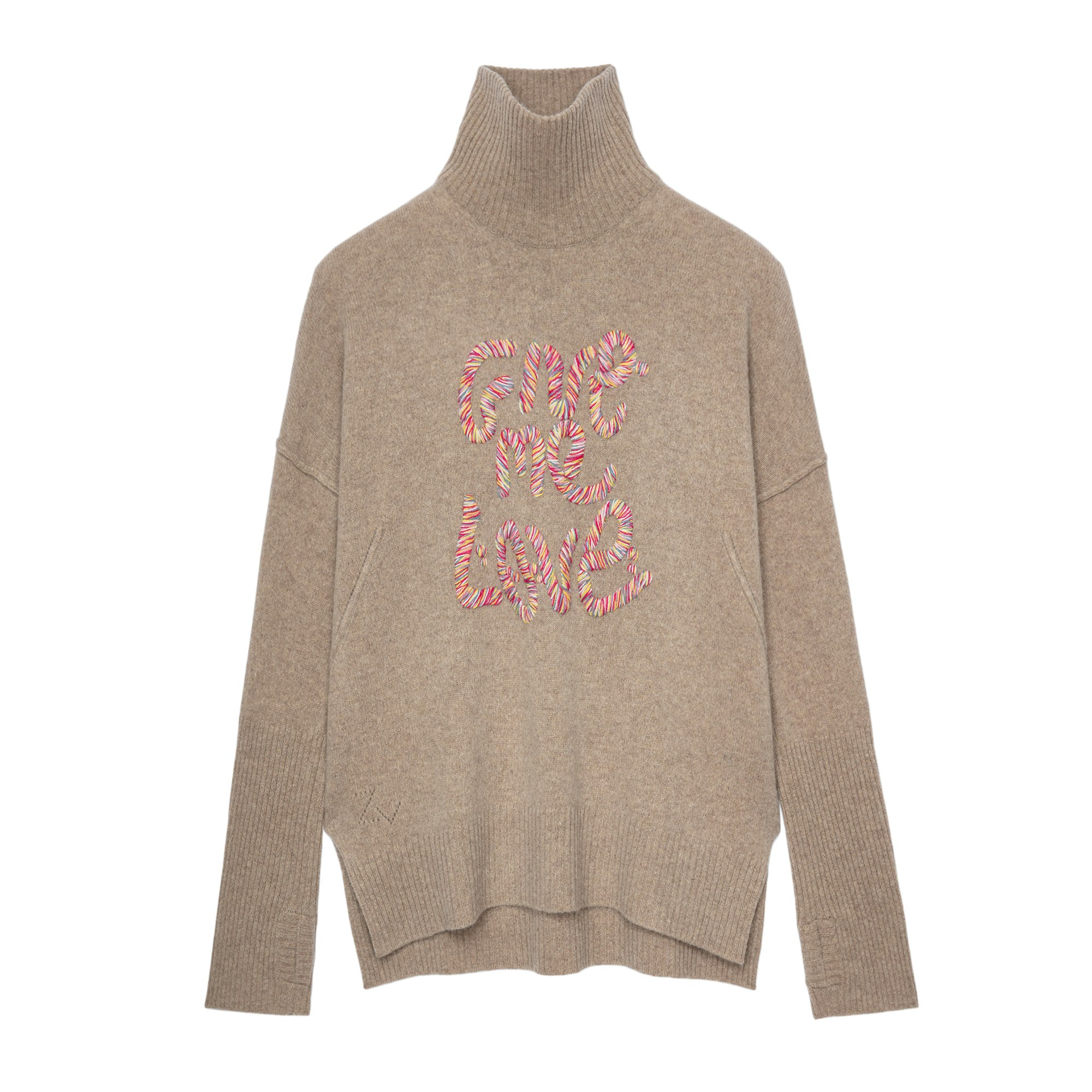 ZADIG & VOLTAIRE PULL ALMA GIVE ME LOVE MASTIC