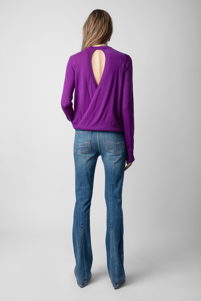 Shop Zadig & Voltaire Emma Jumper 100% Merino Wool In Goa