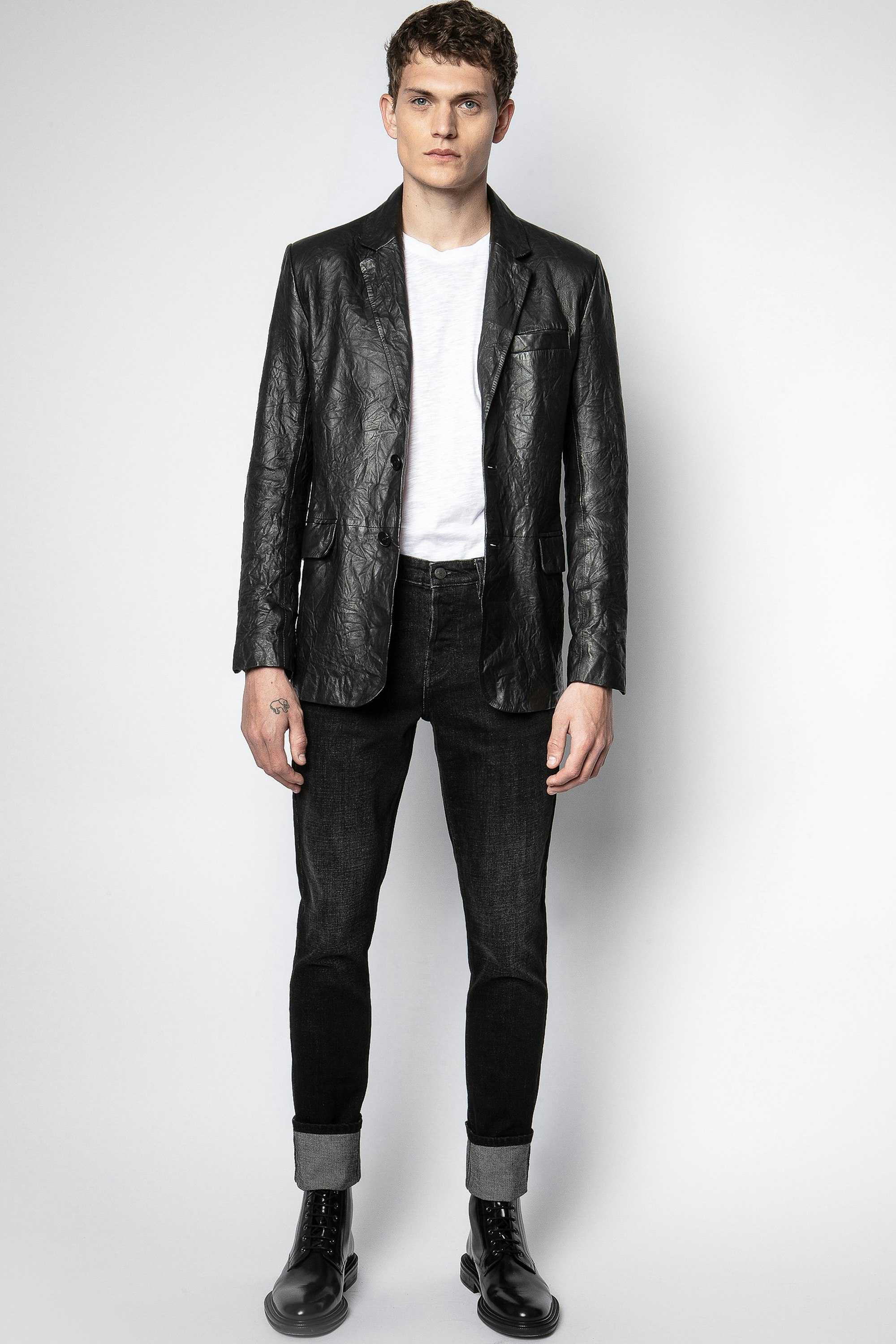 Jacke Valfried Crinkle Leather - Zadig & Voltaire