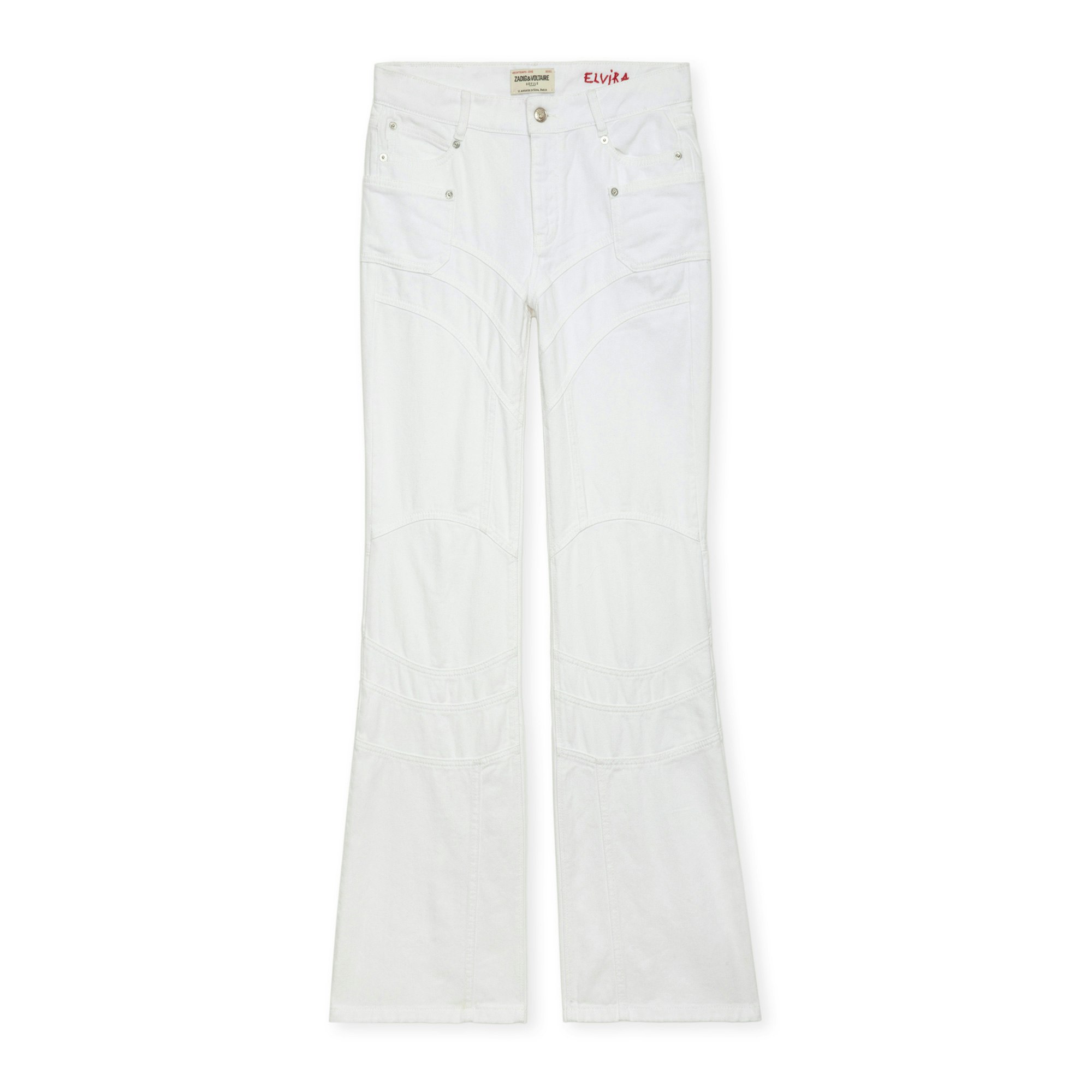Zadig & Voltaire Elvira Jeans In White