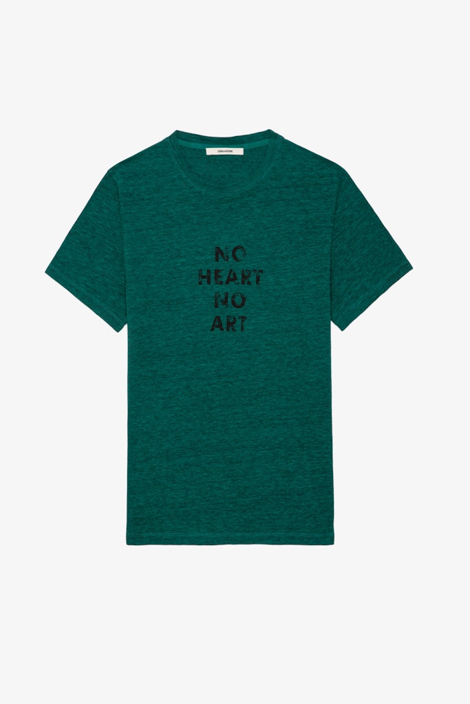 Shop Zadig & Voltaire Tommy T-shirt In Aqua