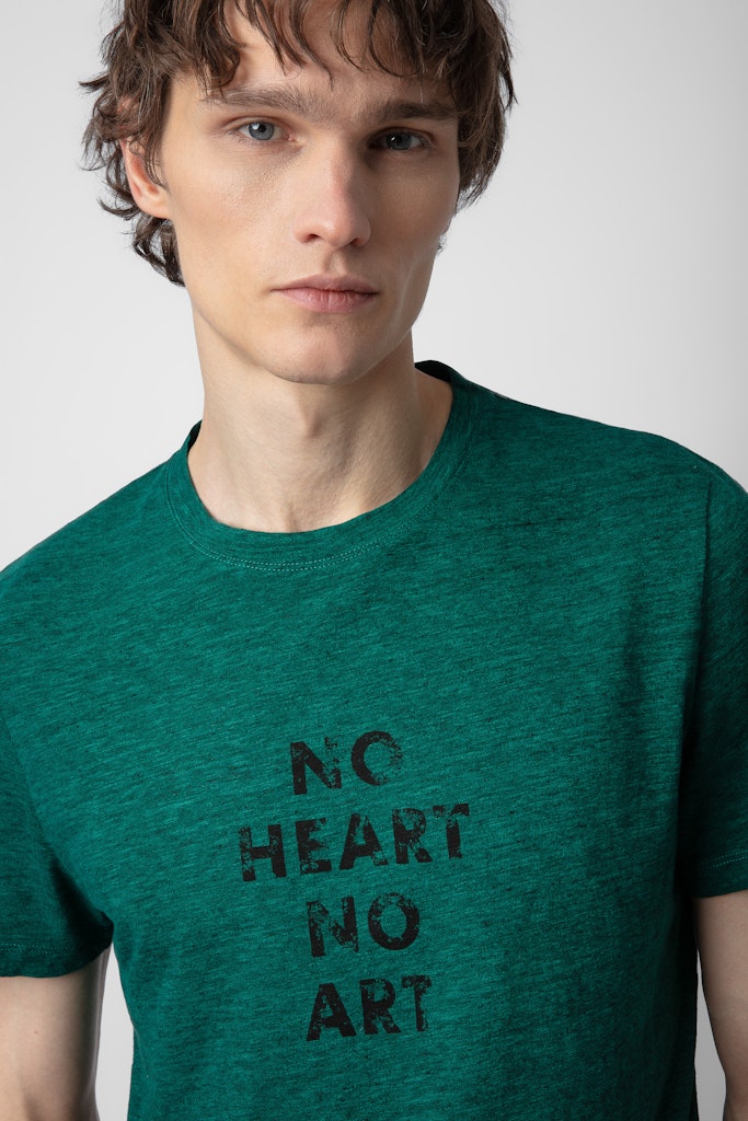 Shop Zadig & Voltaire Tommy T-shirt In Aqua