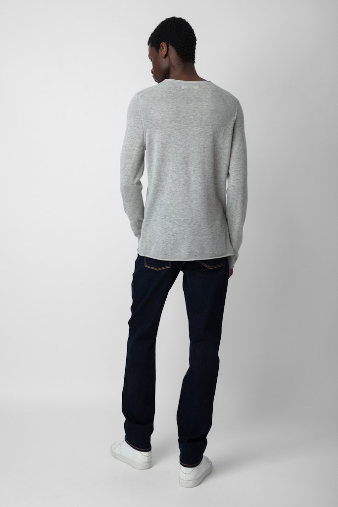 Shop Zadig & Voltaire Teiss Jumper 100% Cashmere In Neige