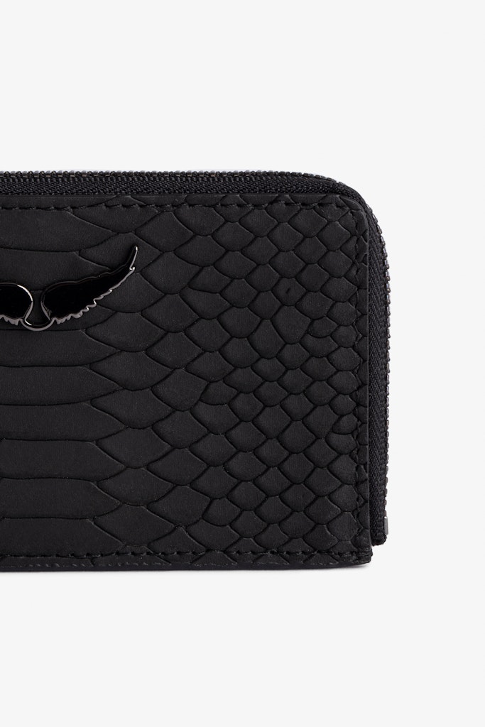 ZADIG & VOLTAIRE ZV CARD SOFT SAVAGE CARD HOLDER