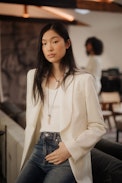 Veste Date Wool Tech - Veste de costume beige