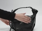 Le Cecilia XS Bag - Meet the Le Cecilia XS bag, our small convertible bag in black vegetable-tanned leather.
