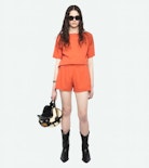 Paxa Shorts - Short shorts with elastic waistband.