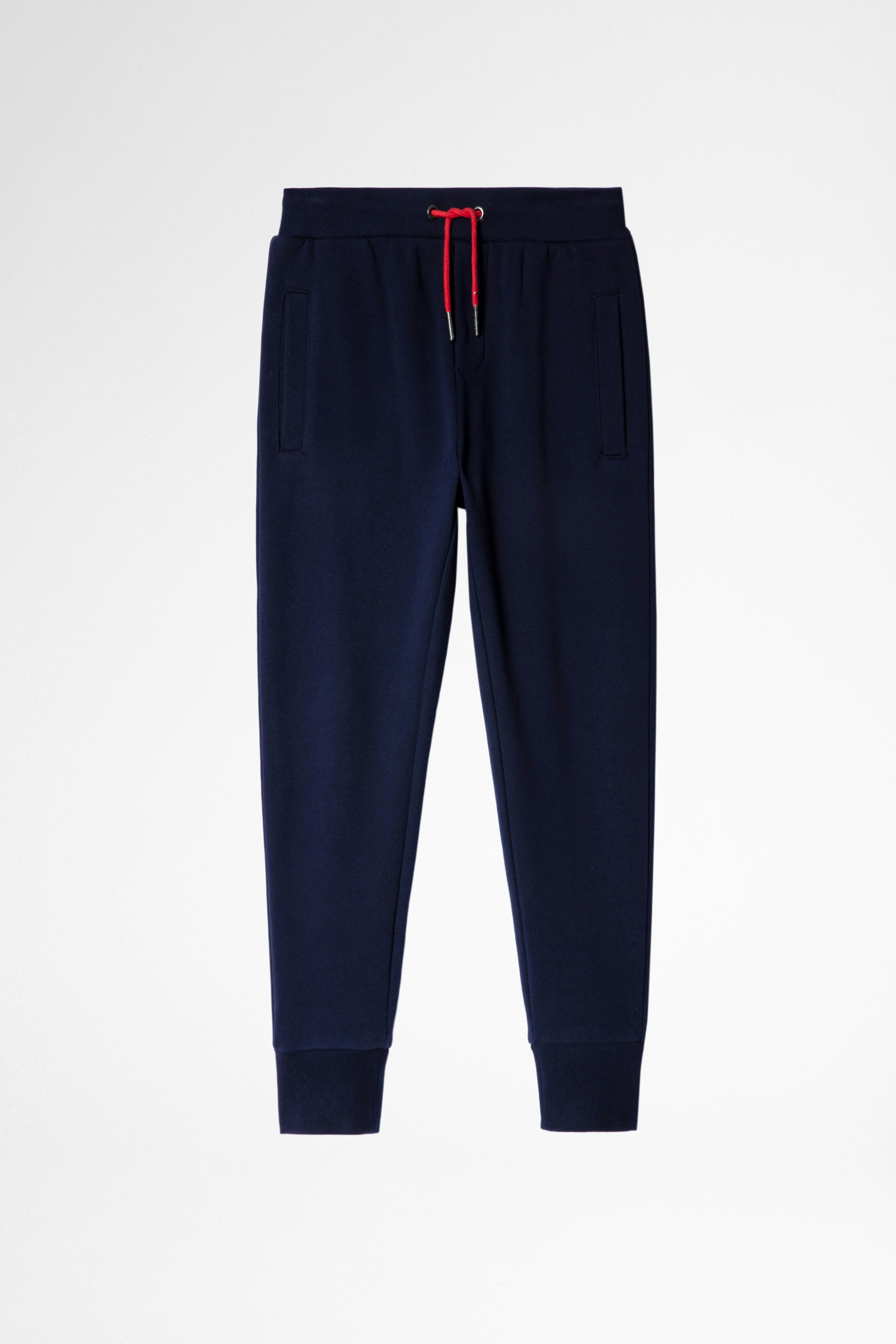 Lemmy Children's Trousers Children's cotton trackpants in blue