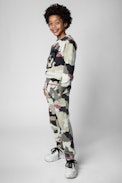 Kinderhose Lemmy - Kinder-Jogginghose aus Baumwolle mit Camouflage-Print