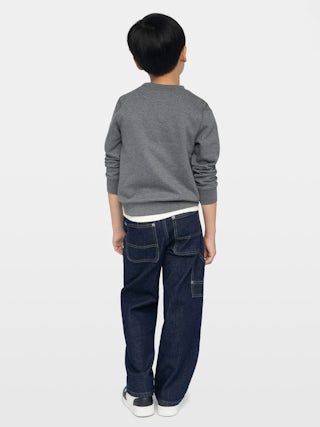 Sweatshirt Boy's Simba - Fleece sweatshirt with printed and embroidered "Zadig&Voltaire" logo on the front.