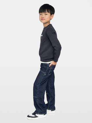 Simba Boy's Sweatshirt - Cotton sweatshirt with printed "Zadig&Voltaire" logo.