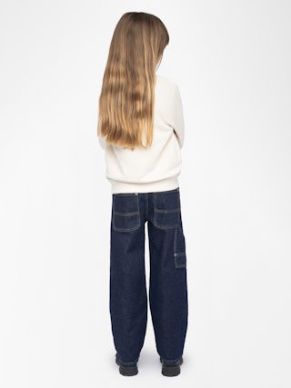 Simba Boy's Sweatshirt - Cotton sweatshirt with printed crest logo.