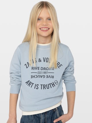 Sweatshirt Simba Boy - - Crew neck
- Front logo print