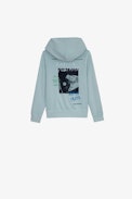 Sanchi Kids' Sweatshirt - Boys' hoodie with photoprint on the back.