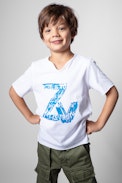Boxer Children's T-Shirt - Children's cotton t-shirt in white