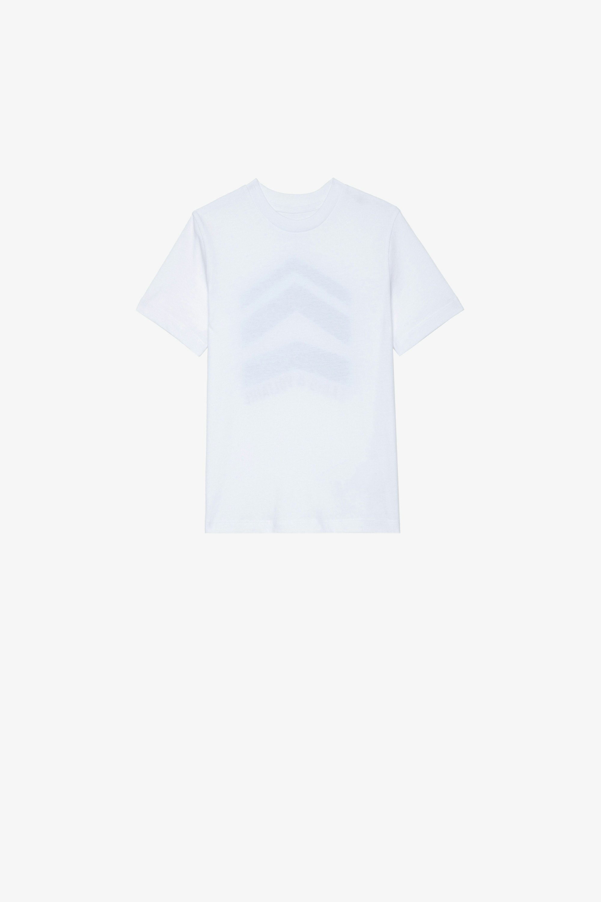 Kita Boys' T-Shirt - Kids can wear the brand's signature style with this cotton T-shirt featuring a a blue arrow design and brand's logo on back.