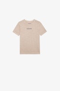 Kita Boys’ T-Shirt - Boys' cotton t-shirt with Zadig&Voltaire logo on front and skull print on back.