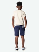 Camiseta Kita Niño - Camiseta de punto de algodón marrón con una ilustración.