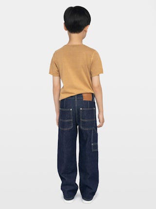 Boxo Boy's Henley T-shirt - Cotton henley t-shirt with printed and flocked illustration on the front.