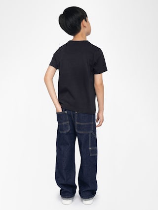 Toby Boy's T-shirt - Short-sleeved t-shirt, round neck with rolled edges, front print.