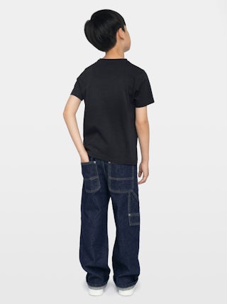 Toby Boy's T-shirt - Short-sleeved t-shirt, round neck with rolled edges, front print.