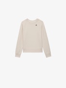 Sweatshirt Upper Fille - Sweatshirt fille en coton molletonné écru orné d'un motif Concert.