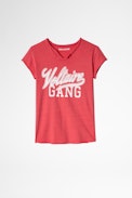 T-Shirt Boxo Enfant - T-Shirt en coton rouge enfant