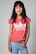 T-Shirt Boxo Enfant - T-Shirt en coton rouge enfant
