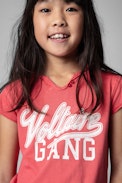 T-Shirt Boxo Enfant - T-Shirt en coton rouge enfant