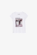 Niels Children’s T-shirt - Children’s white short-sleeve cotton T-shirt with photo print