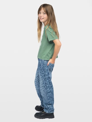 Amber Girl's T-shirt - Round neck t-shirt, regular fit, printed "Zadig&Voltaire" logo on front.