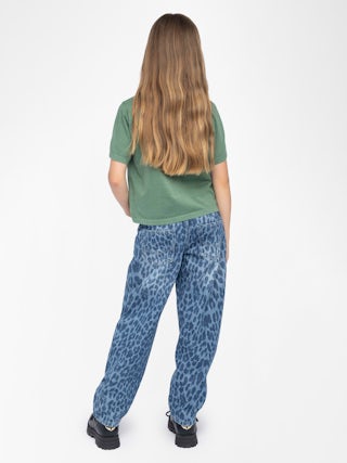 Amber Girl's T-shirt - Round neck t-shirt, regular fit, printed "Zadig&Voltaire" logo on front.