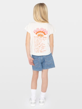 T-shirt Boxo Girl - - T-shirt with short sleeves_x000D_
- Henley collar_x000D_
- Front and back print_x000D_
- Embroidered logo on sleeve_x000D_