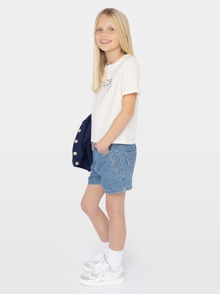 T-shirt Amber Girl - - Short-sleeve T-shirt with front print.