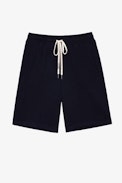 Party Shorts - Men's navy blue cotton shorts