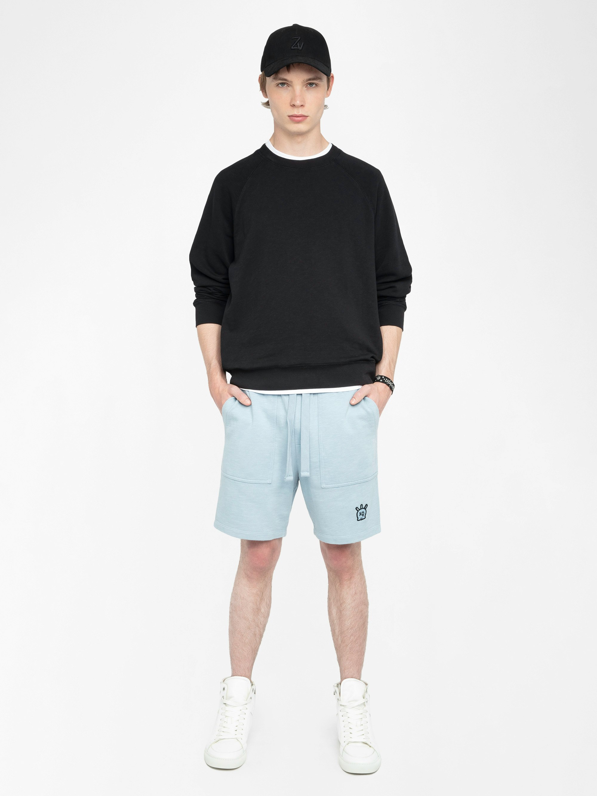Pablo Shorts - Short sweatshirt shorts.
