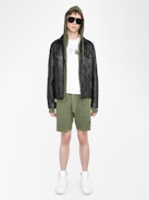 Pablo Shorts - Sweatshorts with XO skull patch.