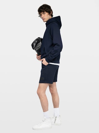 Short Pablo - Short en molleton orné d’un badge signature.