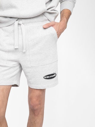 Pablo Shorts - Fleece shorts adorned with a signature badge.