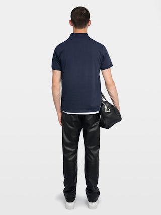 Dimitri Polo Shirt - Short-sleeved polo shirt with embroidery on the front.