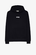 Sanchi Sweatshirt - Men's 'Art is Truth' black cotton hoodie