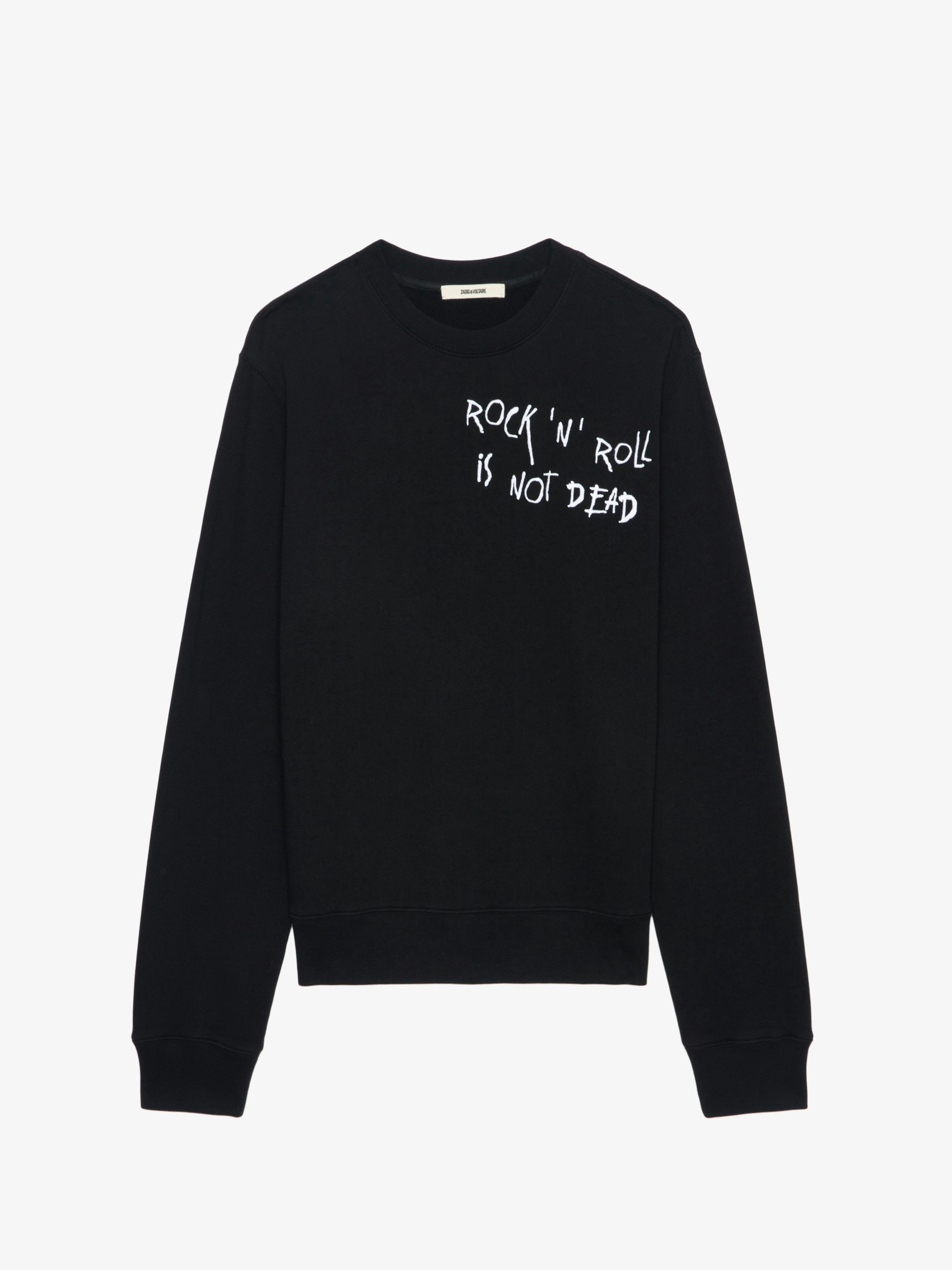 White Sanchi Cotton Sweatshirt | Zadig&Voltaire