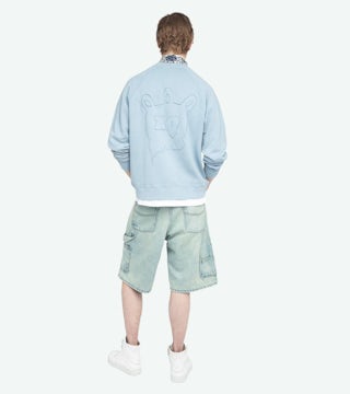 Uppy Sweatshirt - Raglan long-sleeved sweatshirt with back print.