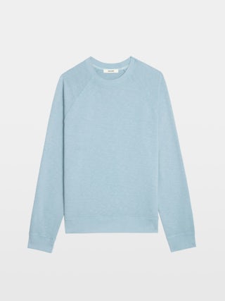 Uppy Sweatshirt - Raglan long-sleeved sweater with back print.