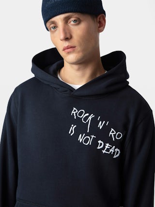 Sanchi Sweatshirt - Hoodie with front embroidery.