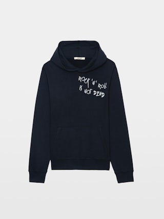 Sanchi Sweatshirt - Hoodie with front embroidery.